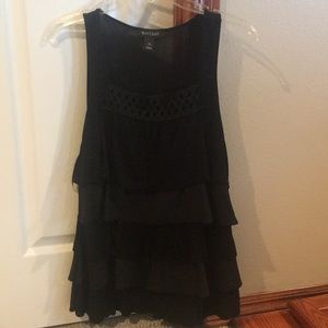 White House Black market Ruffled Tank top